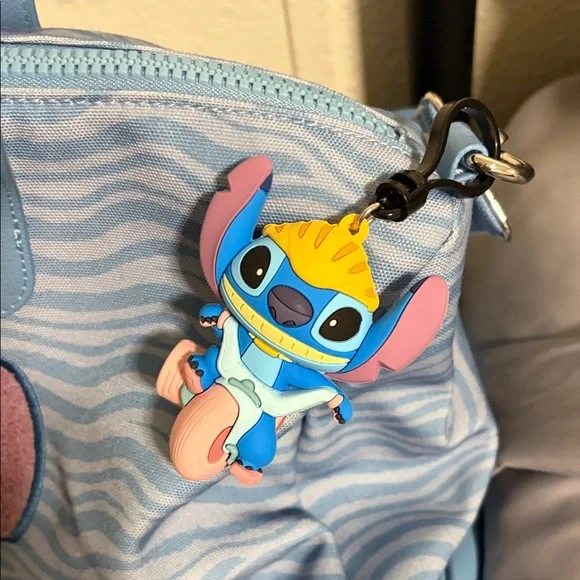 Disney Light Blue Stitch Weekender NWOT - Picture 2 of 11